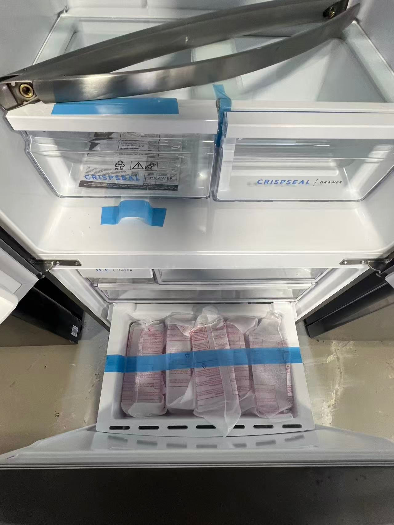 Frigidaire 18 Cu. Ft. Counter-Depth French Door Refrigerator FRFG1723AV #2