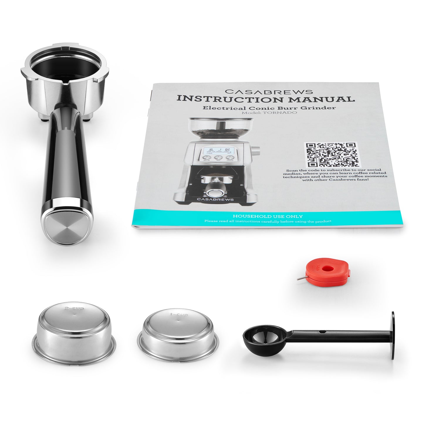 CASABREWS CM5418 Espresso Machine 20 Bar, Compact Espresso Maker with Steam Milk Frother, Stainless Steel Coffee Machine with 34oz Removable Water Tank