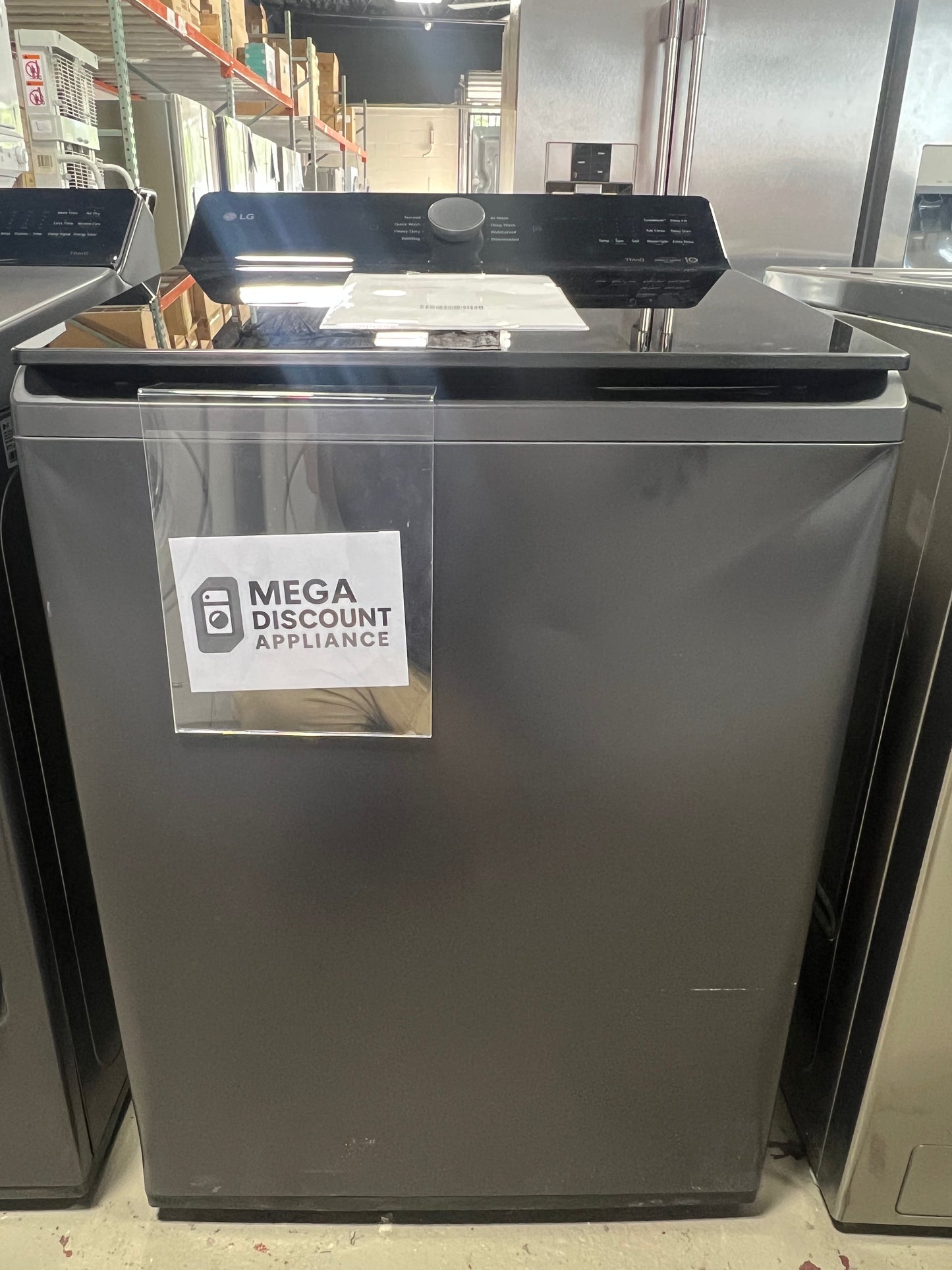 5.5 cu. ft. Mega Capacity Smart Top Load Washer with Impeller, EasyUnload™ & AI Sensing WT8400CB