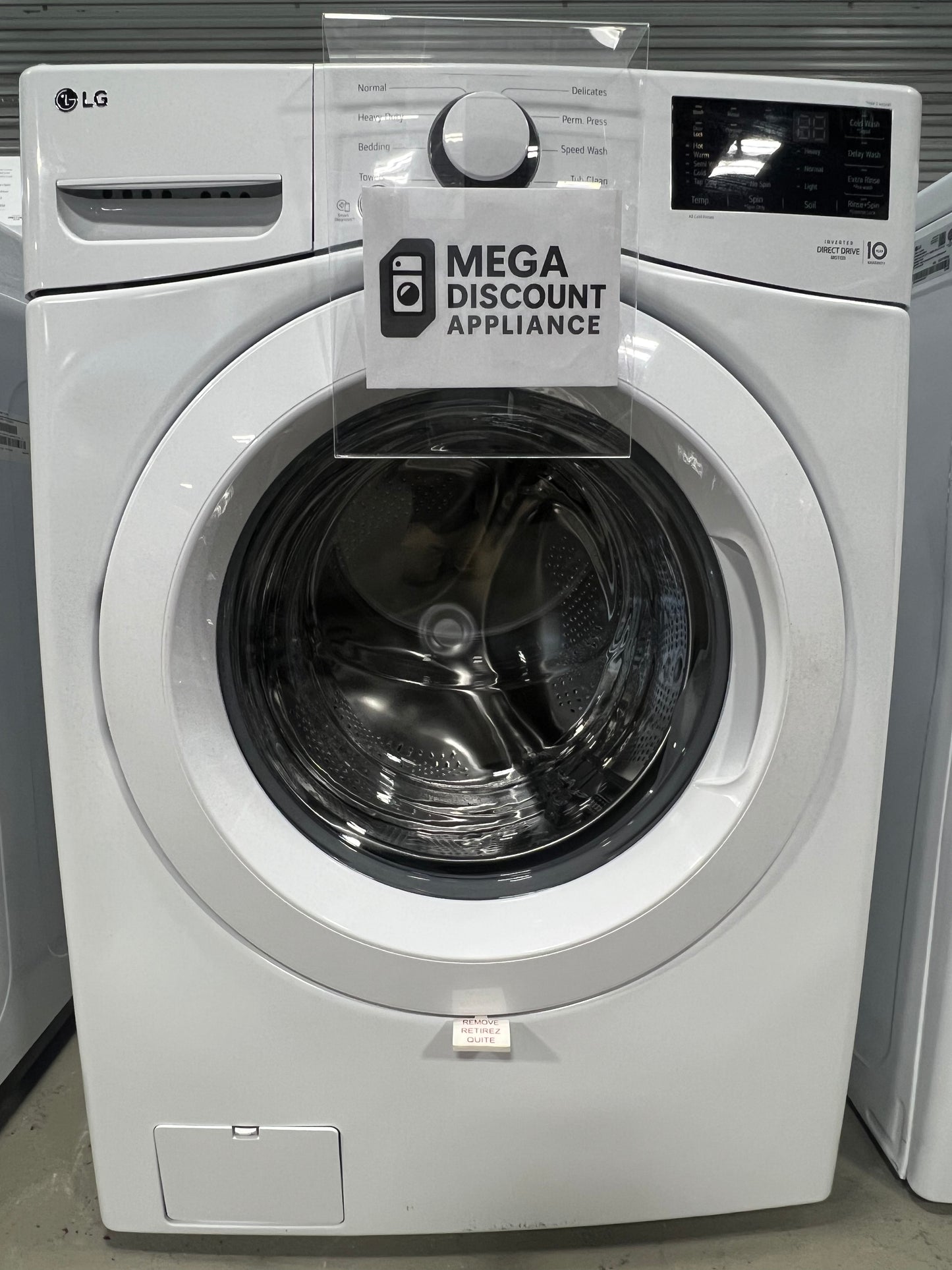5.0 cu. ft. Mega Capacity Front Load Washer WM3470CW