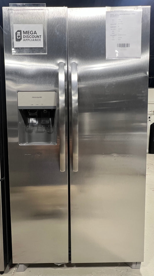 Frigidaire - 25.6 Cu. Ft. Side-by-Side Refrigerator - Stainless Steel FRSS2623AS #7