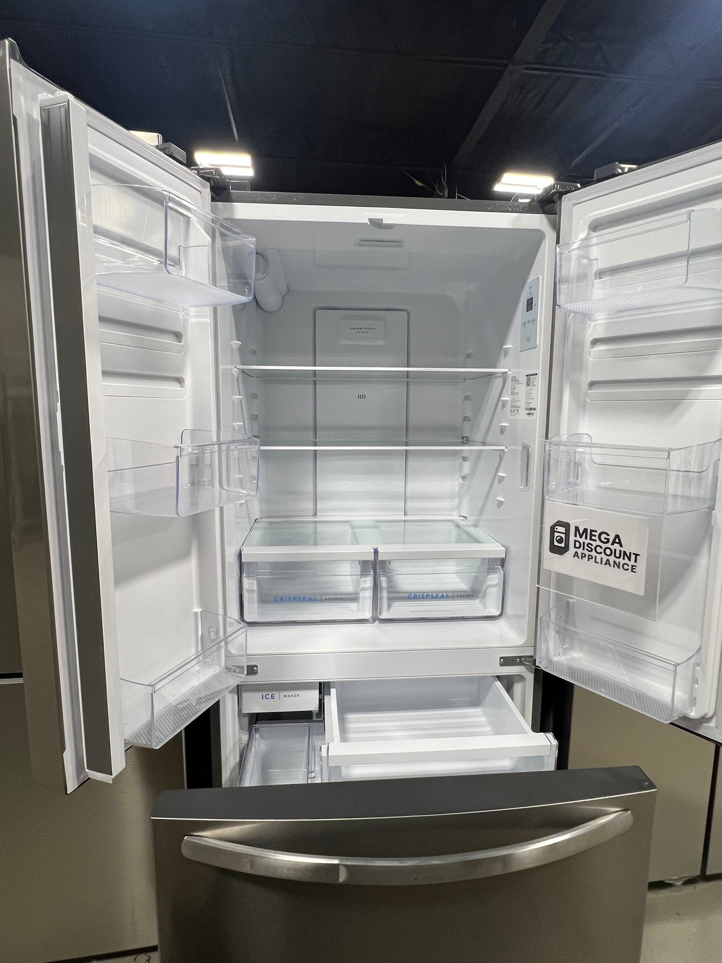 Frigidaire 18 Cu. Ft. Counter-Depth French Door Refrigerator FRFG1723AV #3