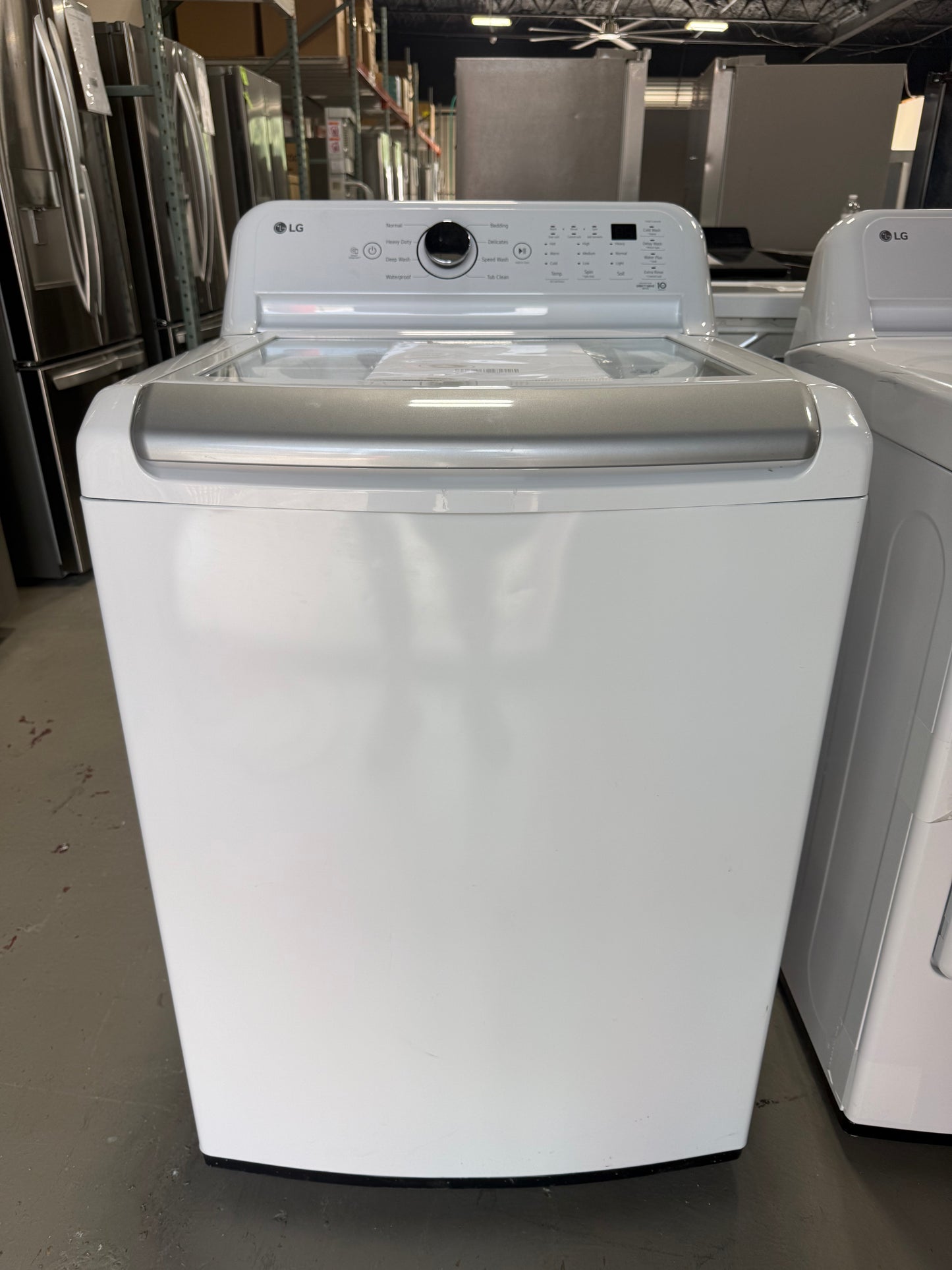 5.0 cu. ft. Mega Capacity Top Load Washer with TurboDrum™ - White WT7150CW