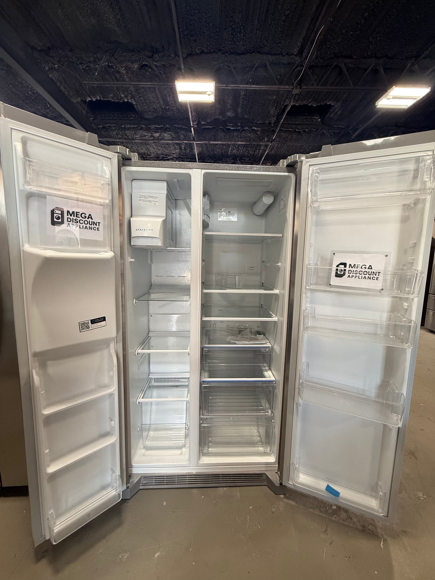 Frigidaire 22 Cu. Ft. 36" Counter-Depth Side-by-Side Refrigerator FRSC2333AS #2