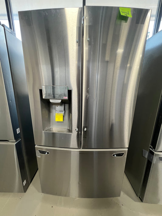 28 cu. ft. 3 Door French Door, Standard Depth Refrigerator with Dual Ice Makers LHFS28XBS #3