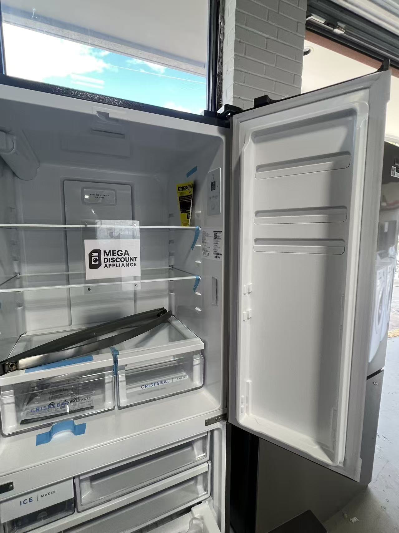 Frigidaire 18 Cu. Ft. Counter-Depth French Door Refrigerator FRFG1723AV #2