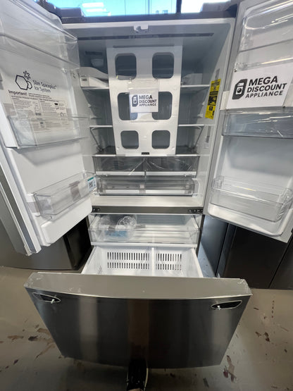 28 cu. ft. 3 Door French Door, Standard Depth Refrigerator with Dual Ice Makers LHFS28XBS