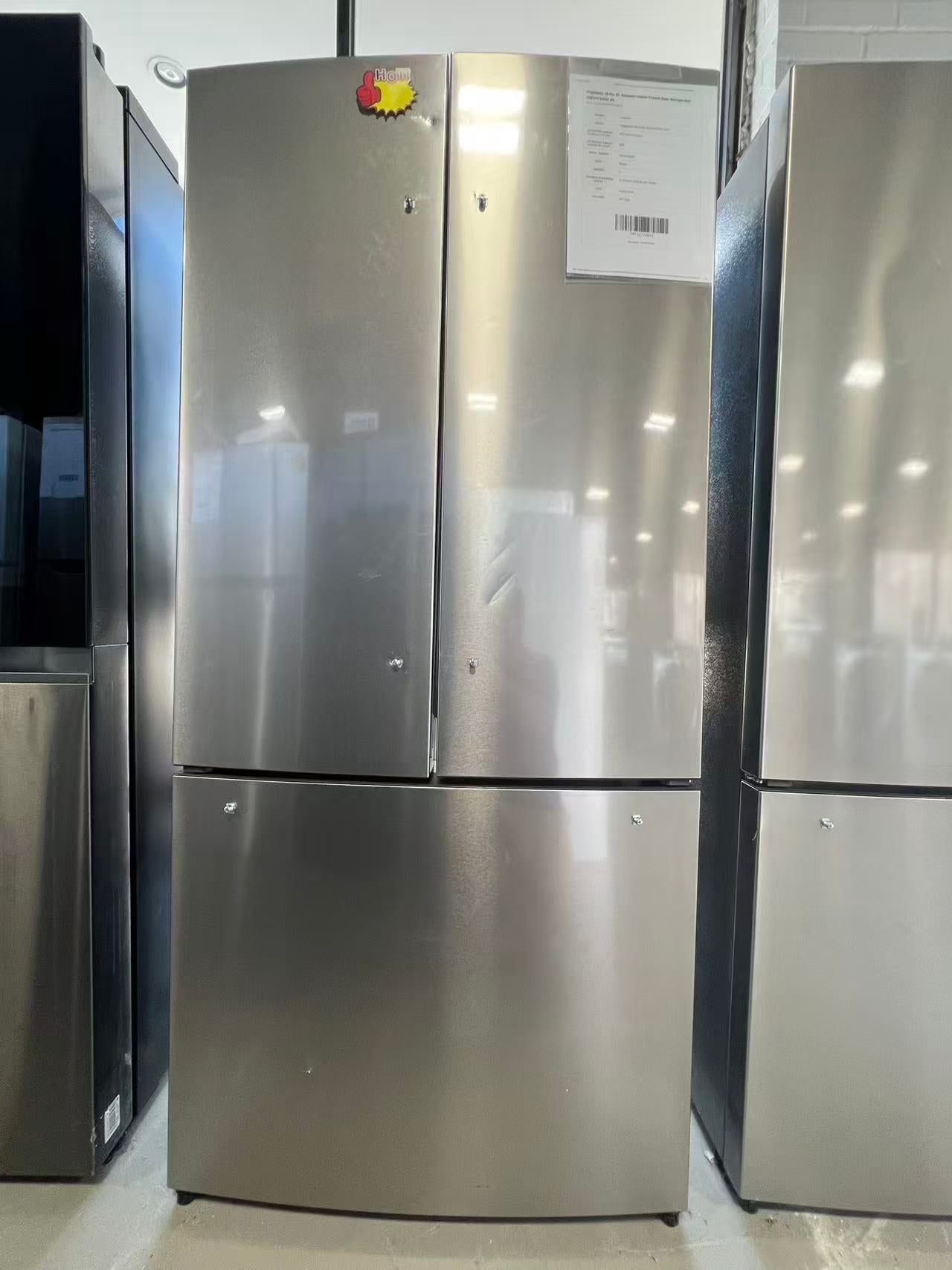 Frigidaire 18 Cu. Ft. Counter-Depth French Door Refrigerator FRFG1723AV #2