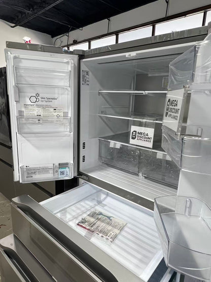 29 cu. ft. Smart Standard-Depth MAX™ 4-Door French Door Refrigerator with Full-Convert Drawer™ LF29H8330S