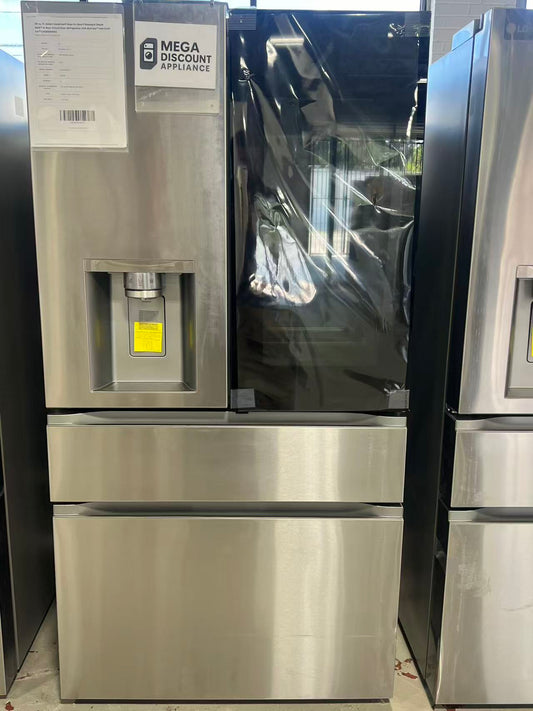 29 cu. ft. Smart InstaView® Door-in-Door® Standard-Depth MAX™ 4-Door French Door Refrigerator with MyColor™ and Craft Ice™ LH29S8565S