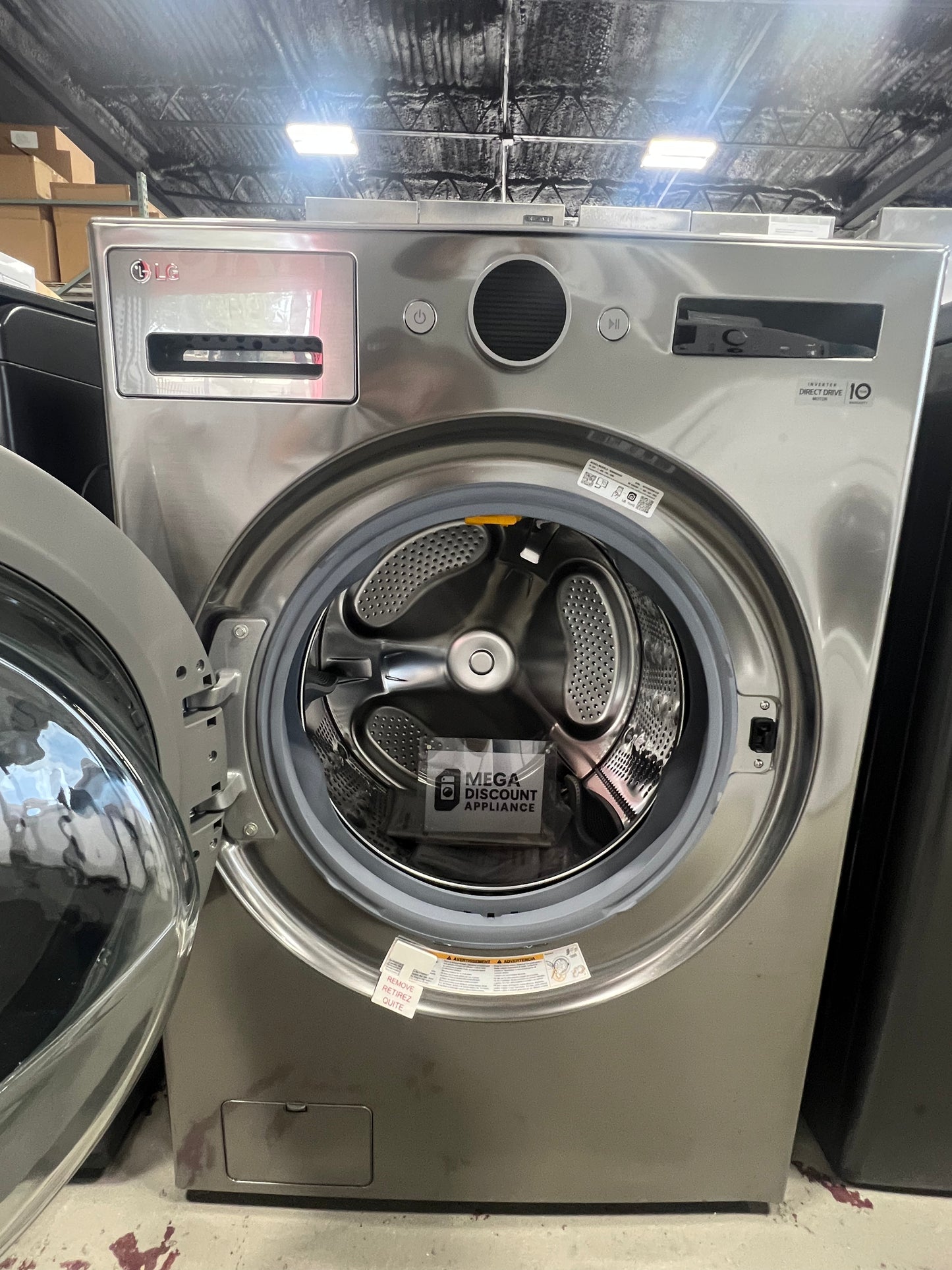 4.5 cu. ft. Capacity Smart Front Load ENERGY STAR Washer with TurboWash® 360° and AI DD® Built-In Intelligence WM5500HVA