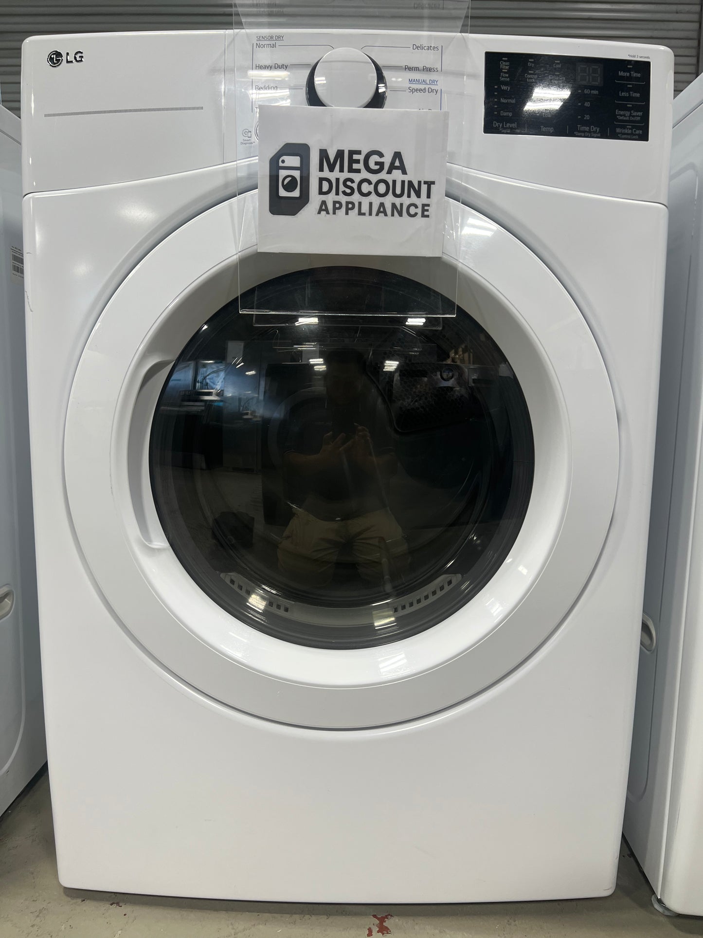 7.4 cu. ft. Ultra Large Capacity Electric Dryer DLE3470W