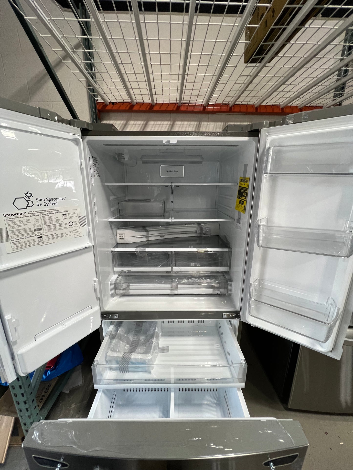 28 cu. ft. 3 Door French Door, Standard Depth Refrigerator with Dual Ice Makers LHFS28XBS #2