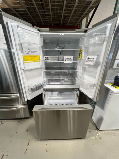 25 cu. ft. Standard-Depth MAX™ 3-Door French Door Refrigerator with External Ice and Water Dispenser LF25H6330S