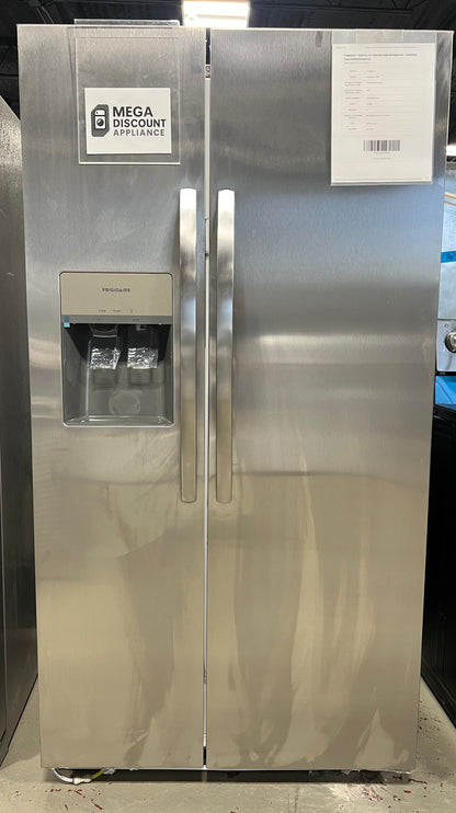 Frigidaire - 25.6 Cu. Ft. Side-by-Side Refrigerator - Stainless Steel FRSS2623AS #2