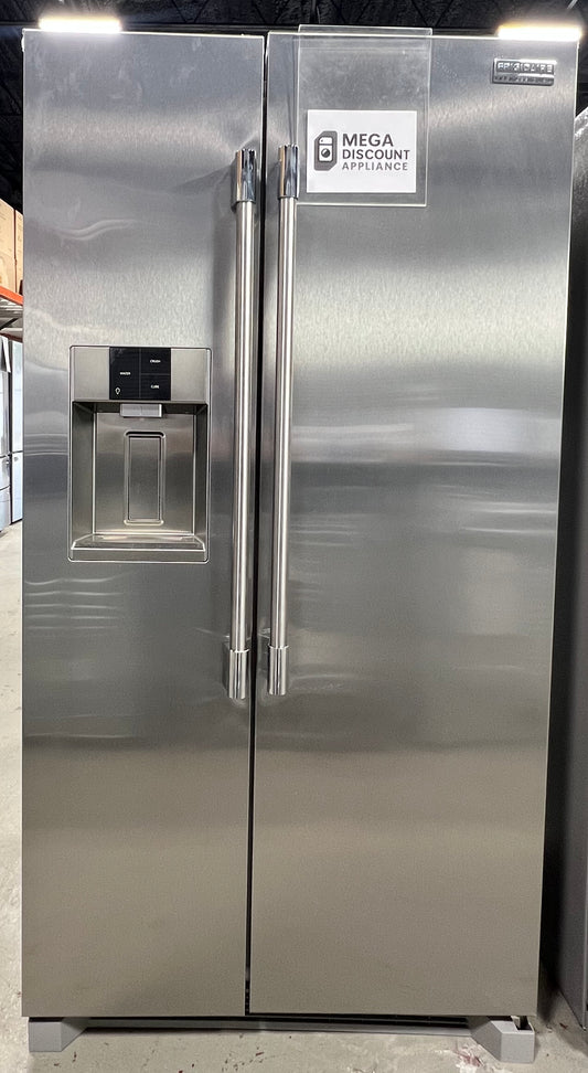 Frigidaire Professional 22 Cu. Ft. 36" Counter-Depth Side-by-Side Refrigerator PRSC2222AF