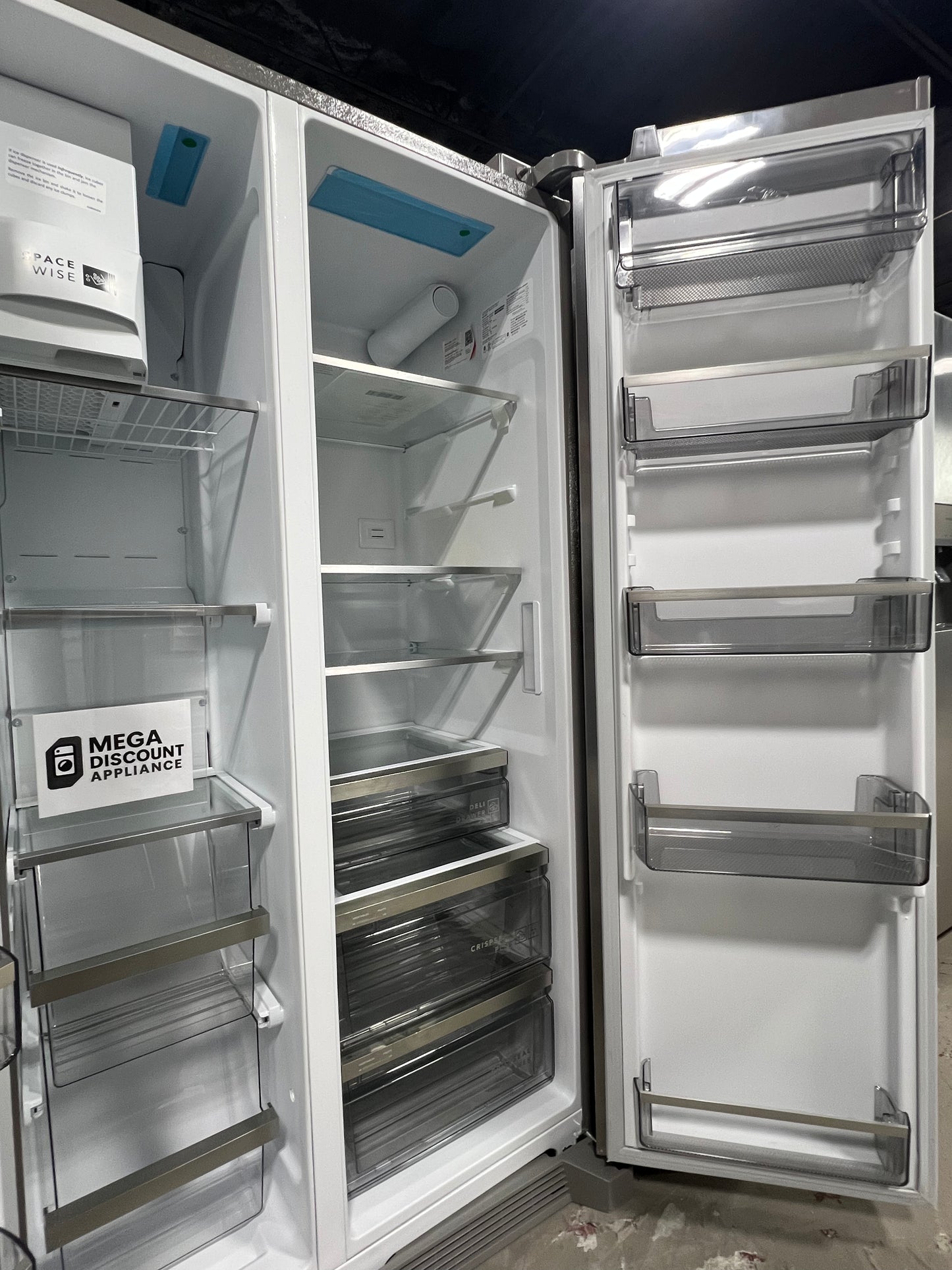 Frigidaire Professional 22 Cu. Ft. 36" Counter-Depth Side-by-Side Refrigerator PRSC2222AF