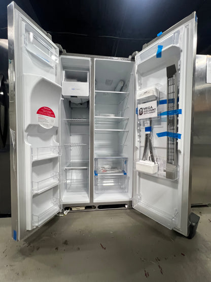Frigidaire - 25.6 Cu. Ft. Side-by-Side Refrigerator - Stainless Steel FRSS2623AS #6