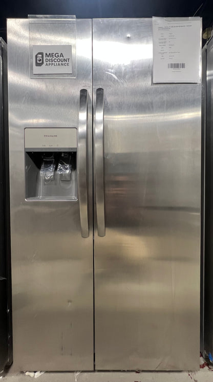 Frigidaire - 25.6 Cu. Ft. Side-by-Side Refrigerator - Stainless Steel FRSS2623AS #4