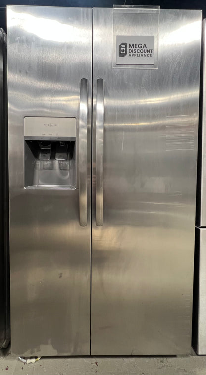 Frigidaire - 25.6 Cu. Ft. Side-by-Side Refrigerator - Stainless Steel FRSS2623AS #3