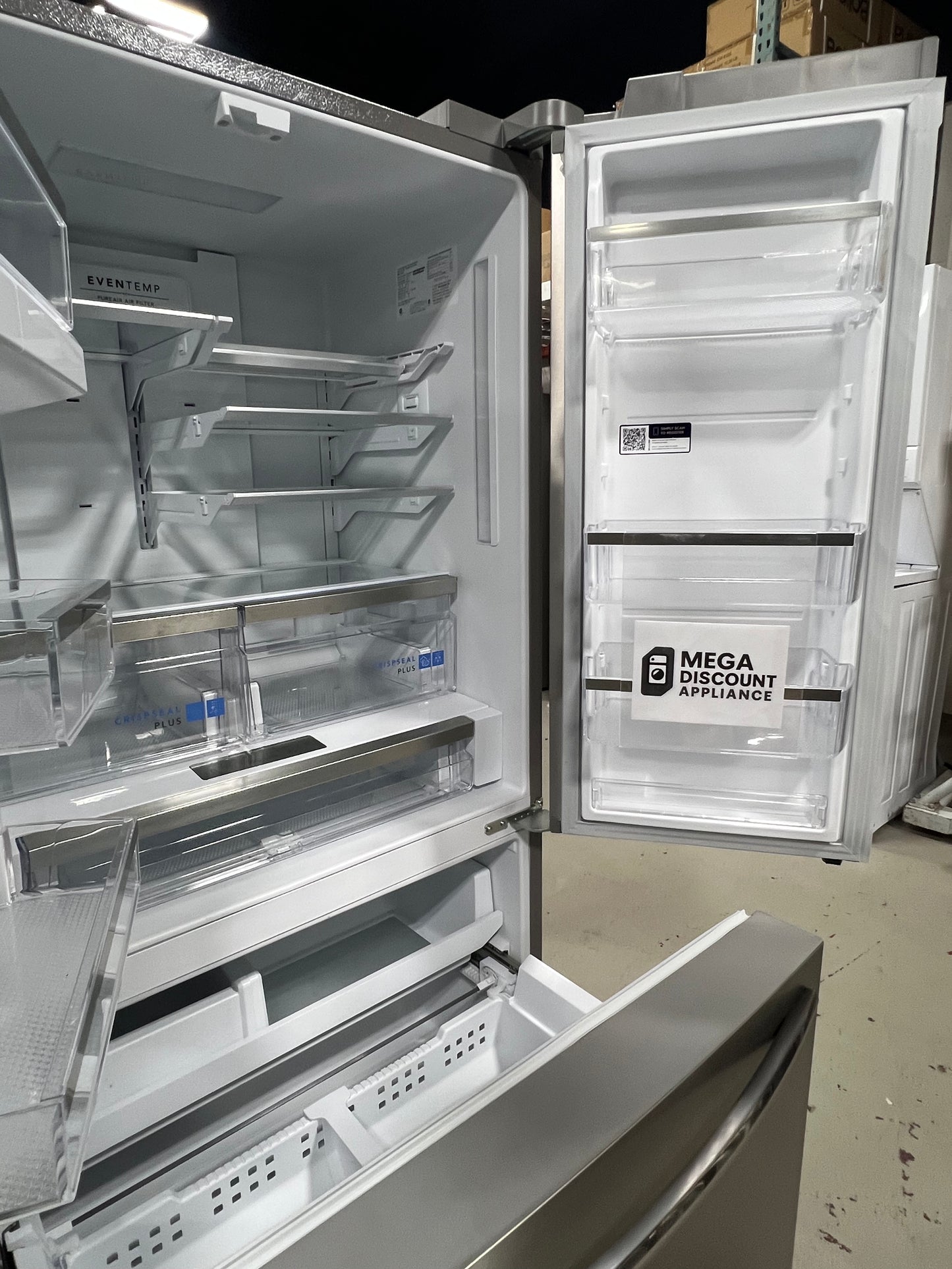 Frigidaire Gallery 23 Cu. Ft. Counter-Depth French Door Refrigerator GRFG2353AF