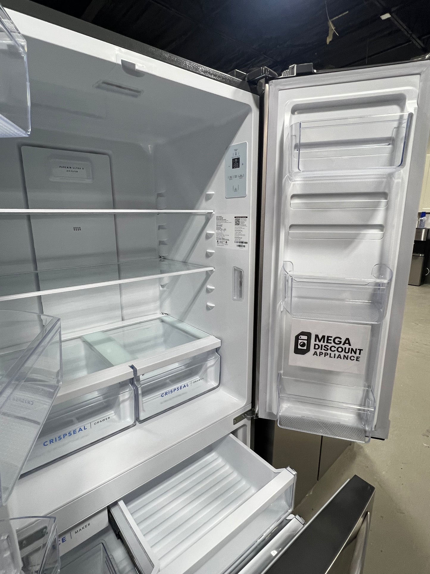 Frigidaire 18 Cu. Ft. Counter-Depth French Door Refrigerator FRFG1723AV #3