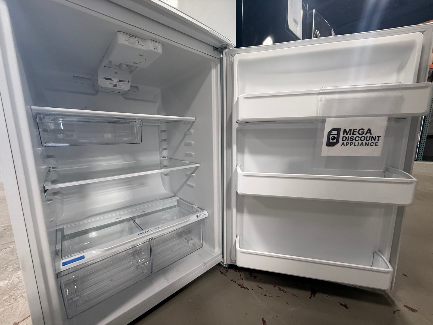 Frigidaire 18 Cu. Ft. Garage Ready Top Freezer Refrigerator FFTR1835VW