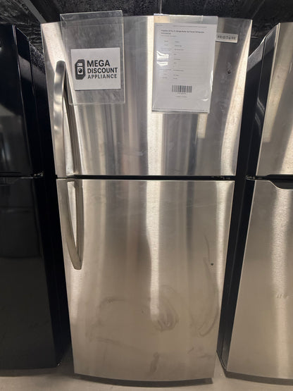 Frigidaire 20 Cu. Ft. Garage Ready Top Freezer Refrigerator FFHT2022AS