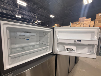 Frigidaire 20 Cu. Ft. Garage Ready Top Freezer Refrigerator FFHT2022AS