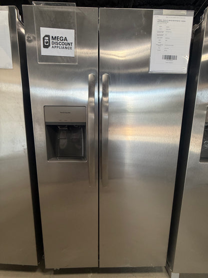 Frigidaire - 25.6 Cu. Ft. Side-by-Side Refrigerator - Stainless Steel FRSS2623AS #10