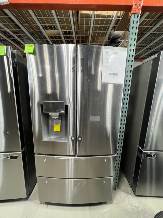 28 cu. ft. 4-Door French Door, Standard Depth, Ice & Water, Double Freezer, Stainless Steel LMXS28626S #2