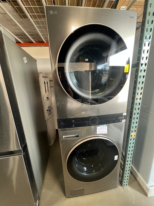 Single Unit Front Load LG WashTower™ with Center Control™ 4.5 cu. ft. Washer and 7.4 cu. ft. Electric Dryer WKE100HVA