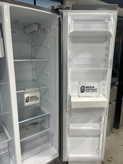 Frigidaire - 25.6 Cu. Ft. Side-by-Side Refrigerator - Stainless Steel FRSS2623AS #1