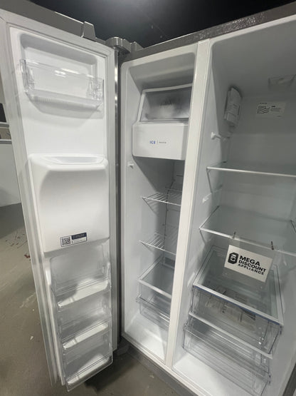 Frigidaire - 25.6 Cu. Ft. Side-by-Side Refrigerator - Stainless Steel FRSS2623AS #1