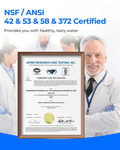 800 GPD Tankless RO System with UV Sterilizing Light - Waterdrop G3P800