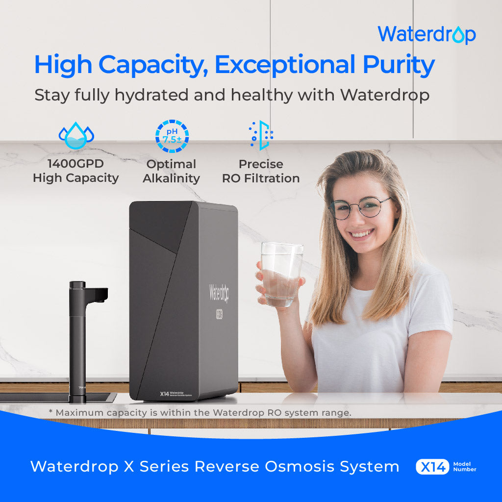 Waterdrop X Series Reverse Osmosis System, X14